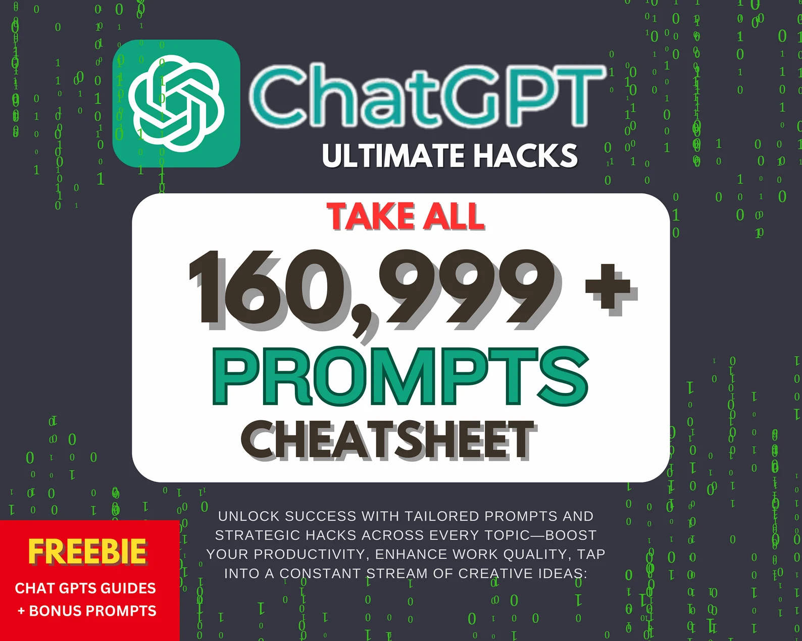 Ultimate ChatGPT Prompts Cheatsheet